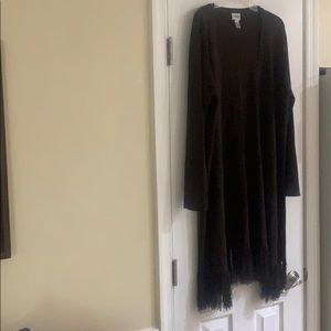 Chico’s 3 Long Brown Sweater